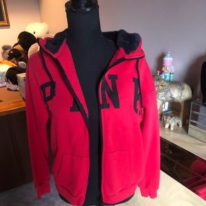 Victoria’s Secret Pink zip up hoodie